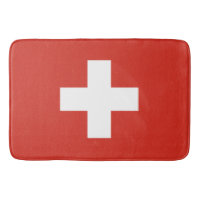 Schweizer Flagge - weißes Kreuz