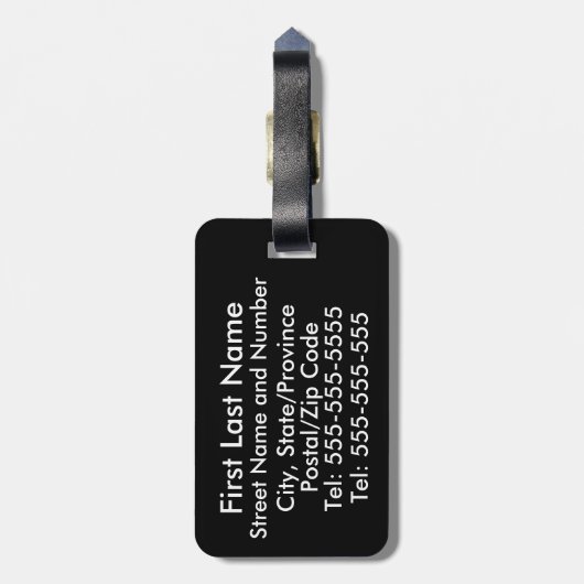 Schweizer Flaggen-Gepäckanhänger (addieren Sie Gepäckanhänger (Rückseite vertikal)