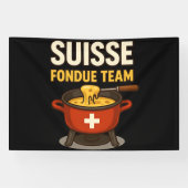 Schweizer Fondue Team Banner (Horizontal)