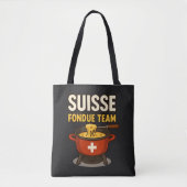 Schweizer Fondue Team Tasche (Vorderseite)