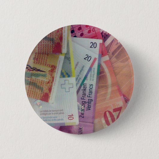 Schweizer Frank Button (Vorderseite)