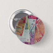 Schweizer Frank Button (Vorne & Hinten)