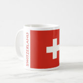 SCHWEIZER FUSSBALL KAFFEETASSE (Vorderseite Links)