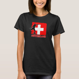 Schweizer Fußballfan  2022 Nationalfußball Tee