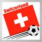 Schweizer Fußballmannschaft Poster (Vorne)
