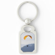 Schweizer Gleitschirmfliegen Fantastisches Orangen