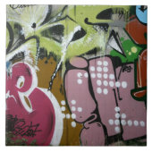 Schweizer Graffiti Fliese (Vorderseite)