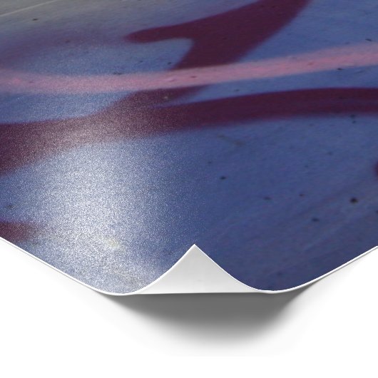 Schweizer Graffiti Fotodruck (Ecke)