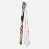 Schweizer Graffiti Krawatte (Rückseite)