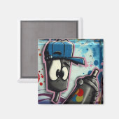 Schweizer Graffiti Magnet (Vorderseite/Rückseite)
