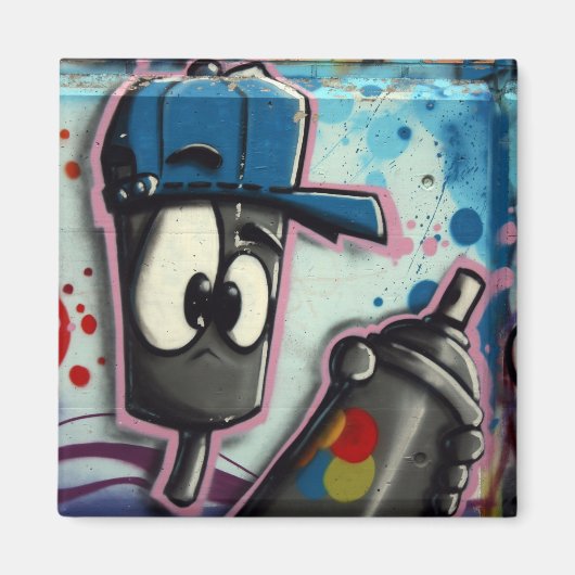 Schweizer Graffiti Magnet (Vorne)