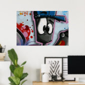 Schweizer Graffiti Poster (Heimbüro)