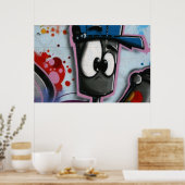 Schweizer Graffiti Poster (Küche)