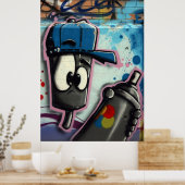 Schweizer Graffiti Poster (Küche)