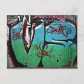 Schweizer Graffiti Postkarte (Vorderseite)