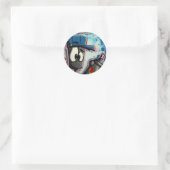 Schweizer Graffiti Runder Aufkleber (Tasche)