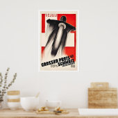 Schweizer Grand Prix Circuit des Nations Bern 1933 Poster (Küche)