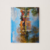 Schweizer Grindlelwald Tasmanien Puzzle (Vertikal)