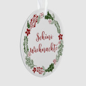 Schweizer Heiligabend, Schöni Wiehnachte Ornament (Vorderseite)