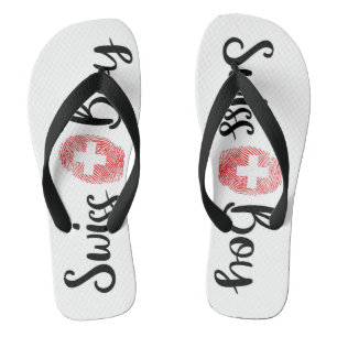 Schweizer Junge Badesandalen
