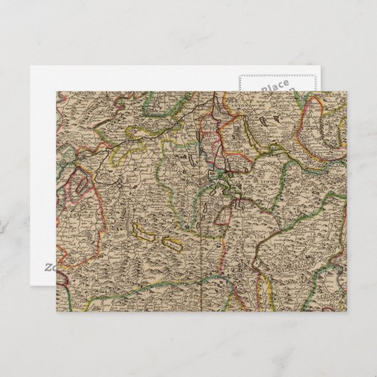 Schweizer Karte (Vorne/Hinten)