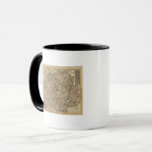 Schweizer Karte Tasse (Vorderseite Links)