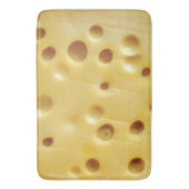 Schweizer Käse Badematte (Vorderseite Vertikal)