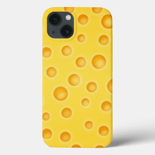 Schweizer Käse Cheezy Texturmuster Case-Mate iPhone Hülle (Rückseite)