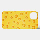 Schweizer Käse Cheezy Texturmuster Case-Mate iPhone Hülle (Rückseite (Horizontal))