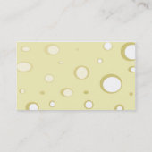 Schweizer Käse - Geschäft Visitenkarte (Rückseite)