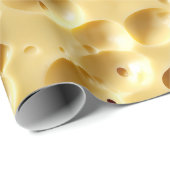 Schweizer Käse Geschenkpapier (Rolleneckpunkt)