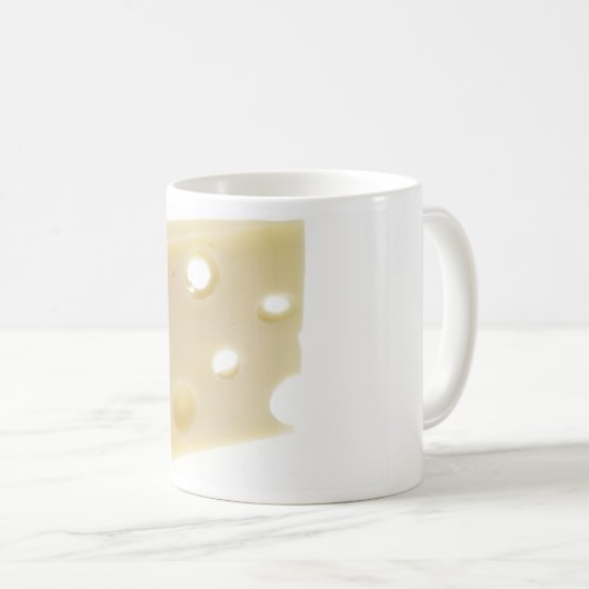Schweizer Käse Kaffeetasse (VorderseiteRechts)