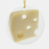 Schweizer Käse Keramikornament (Vorne)