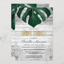 Schweizer Käse Leaf Holz Lace Gold Brautparty