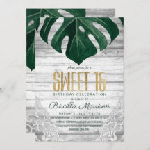 Schweizer Käse Leaf Weißholz Lace Gold Süße 16