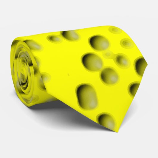 Schweizer Käse Löcher Krawatte (Gerollt)