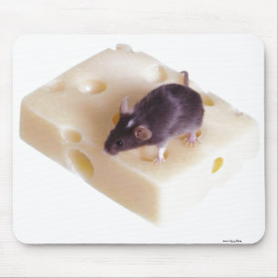 Schweizer Käse-Maus Mousepad
