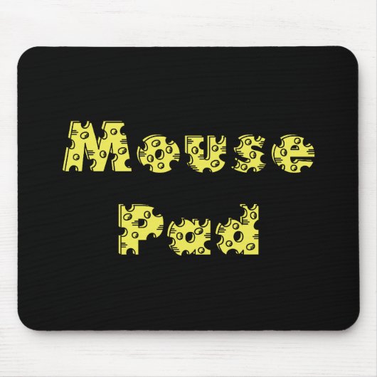Schweizer Käse Mousepad (Vorne)