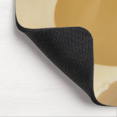 SCHWEIZER KÄSE OBERFLÄCHENTEXTURE CREME CIRCLES HO MOUSEPAD (Ecke)