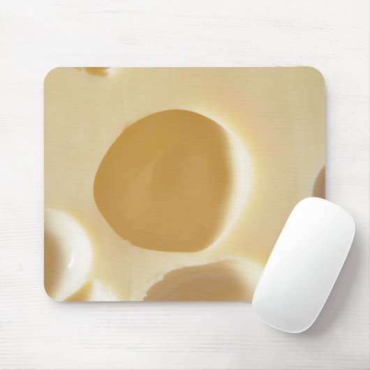 SCHWEIZER KÄSE OBERFLÄCHENTEXTURE CREME CIRCLES HO MOUSEPAD (Mit Mouse)