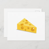 Schweizer Käse Postkarte (Vorne/Hinten)