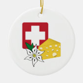 Schweizer Keramik Ornament (Vorne)