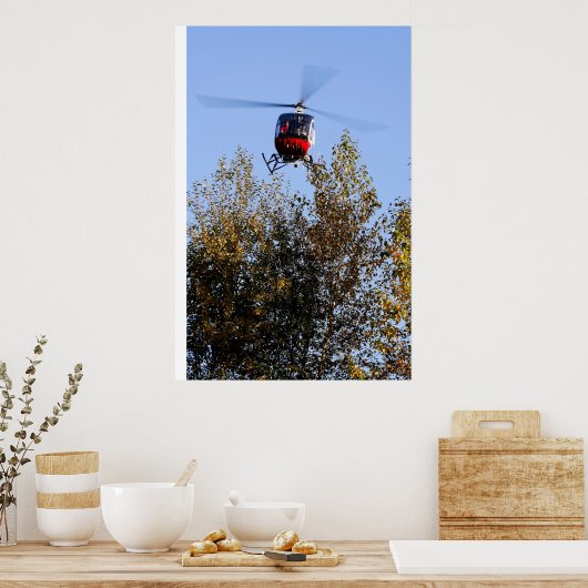 Schweizer kommen ins Land Poster (Küche)