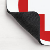 Schweizer Kreuz-Notfall Roundell Mousepad (Ecke)