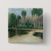Schweizer Landschaft Button (Vorderseite)