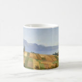 Schweizer Landschaft durch Alexandre Calame Kaffeetasse (Mittel)