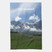 Schweizer Landschaft Handtuch (Vertikal)