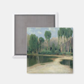Schweizer Landschaft Magnet (Vorderseite/Rückseite)