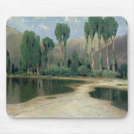 Schweizer Landschaft Mousepad (Vorne)