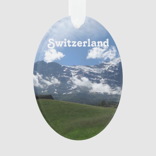 Schweizer Landschaft Ornament (Vorderseite)